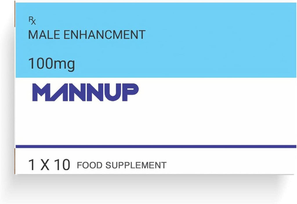 MANNUP Male Enhancement, 10 Tablets, 100MG New Improved Formula
