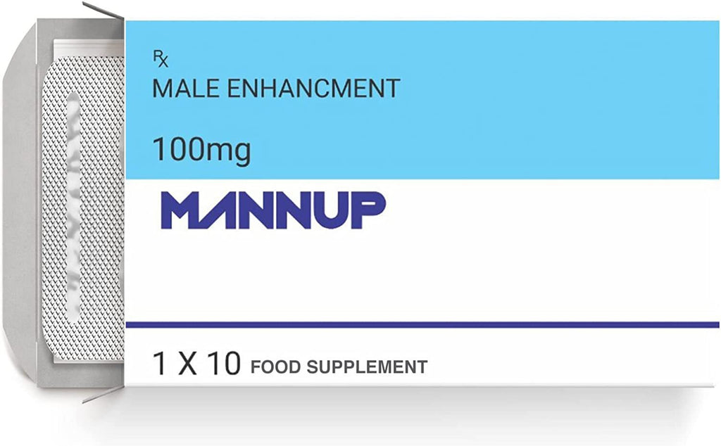 MANNUP Male Enhancement, 10 Tablets, 100MG New Improved Formula