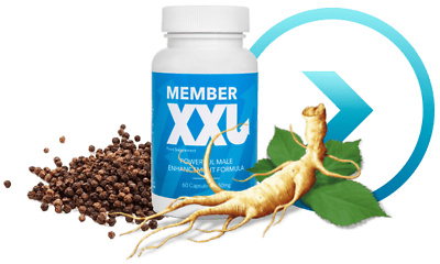 Member XXL Male Enlarger Longer Wider Bigger Enhancement 60 caps Xtrasiz