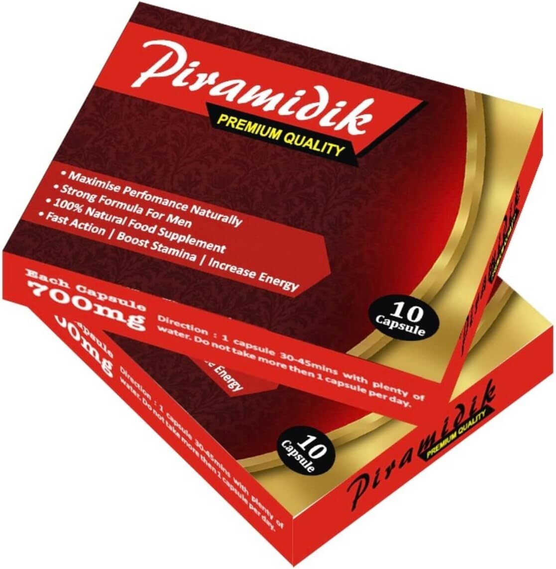 Ultra Strong NEW Piramidik - (10 Pack) New & Effective