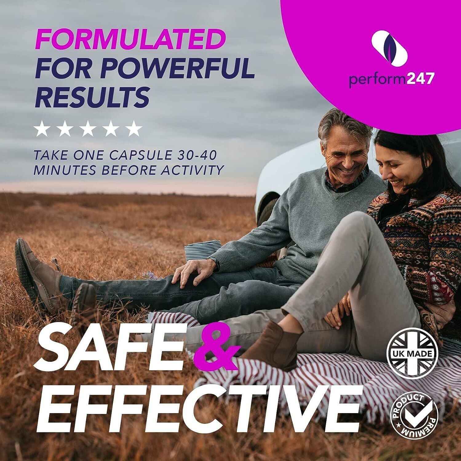 Ultimate (1 x 400mg Capsule) Natural Support for The Modern Man.