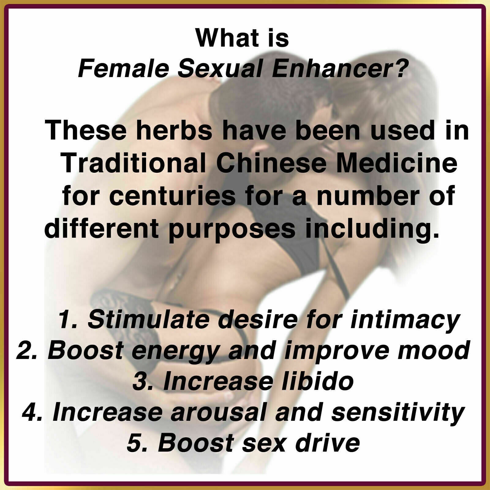 Female Sexual Arousal Desire Pills Libido Booster Sex Drive Enhancer Supplements 180 CAPS