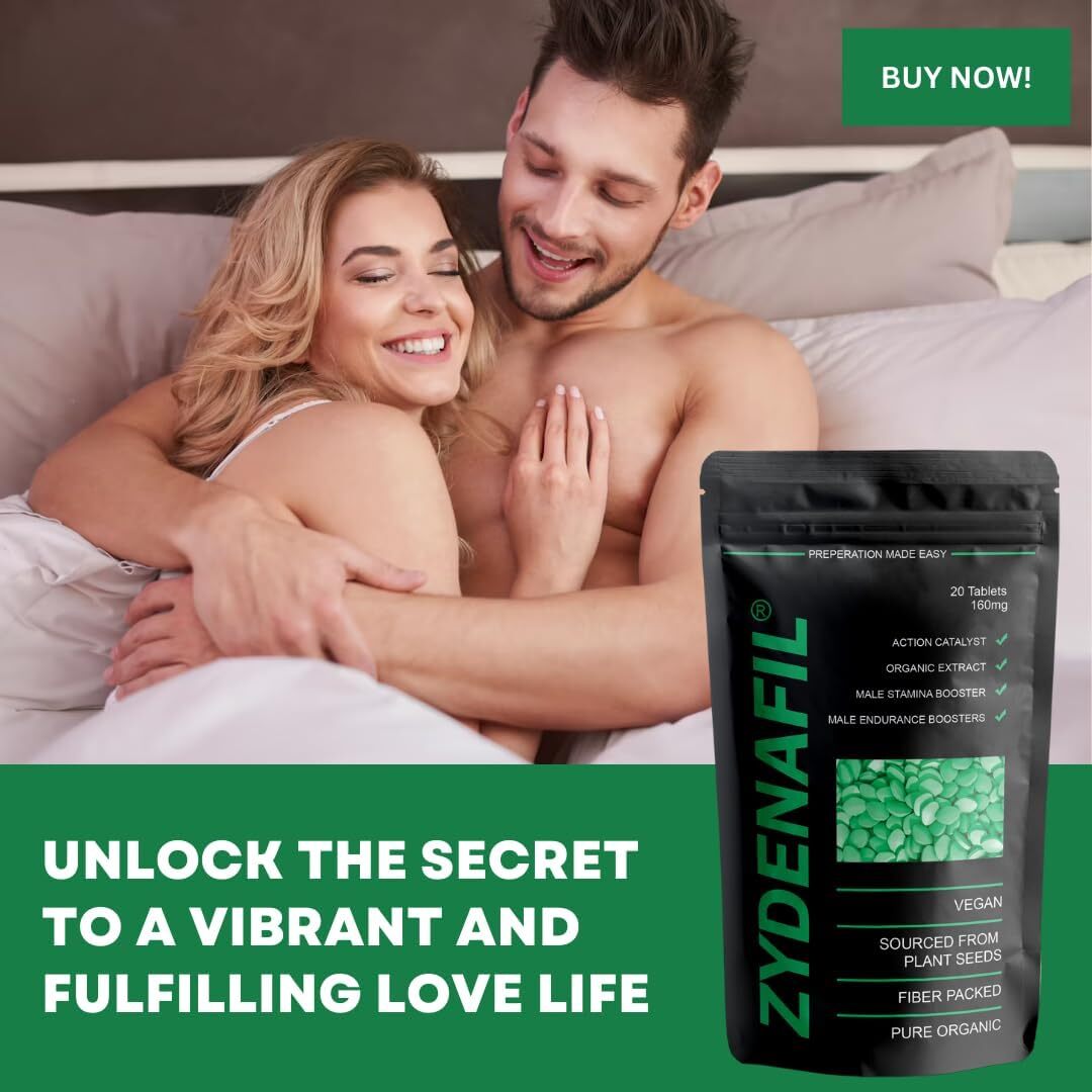 🆂🆃🆁𝗢🅽🅶 𝗛𝗘𝗥𝗕𝗔𝗟 𝗧𝗮𝗯𝗹𝗲𝘁 𝗳𝗼𝗿 𝗺𝗲𝗻 Zydenafil™ 【Ｇｒｅｅｎ　Ｐｉｌｌ】| 20 Tablets | Supplement | Fast Acting | Ginseng Maca