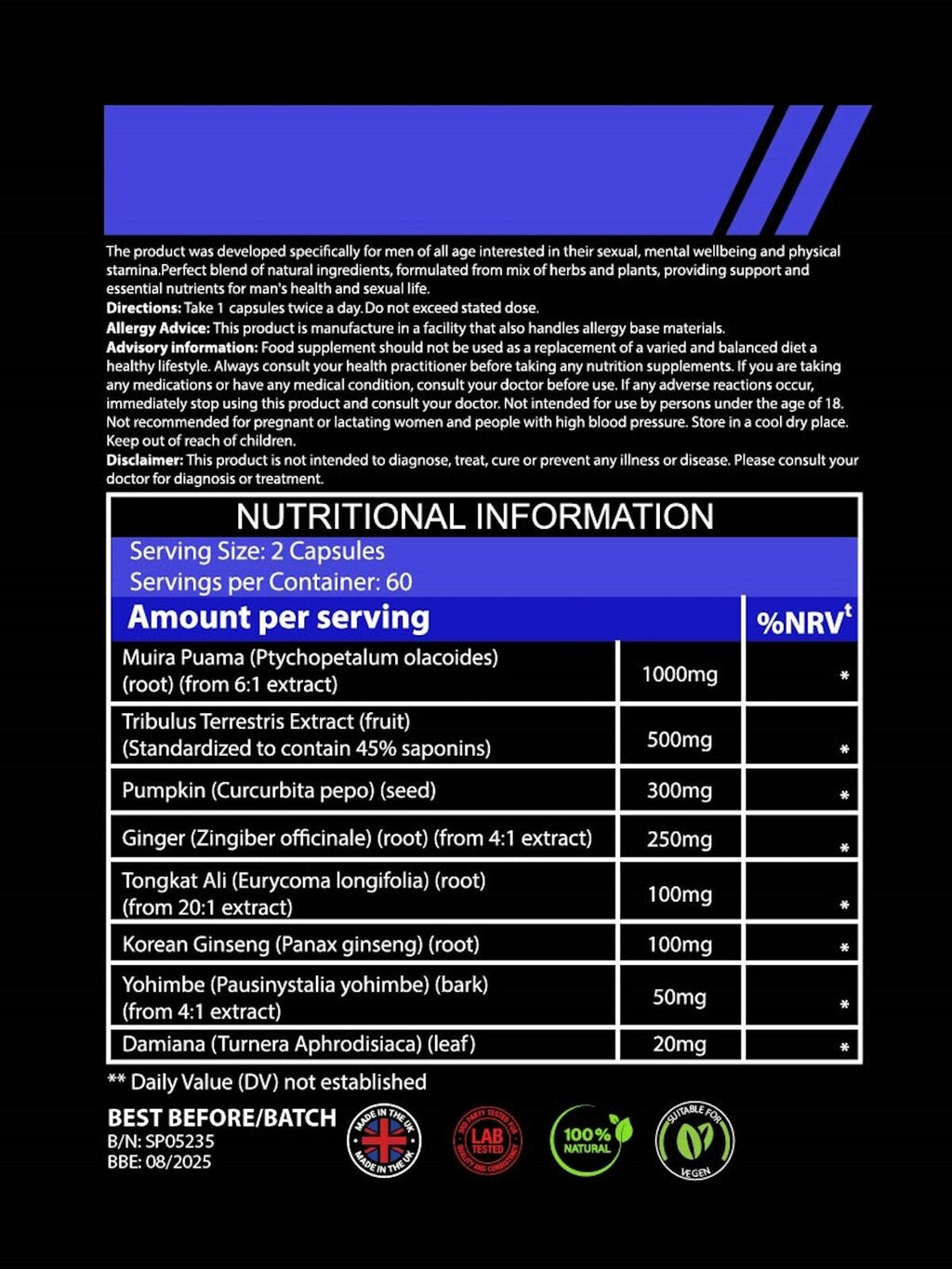 XN FORCE UP - Super Strong Hard Sexual Male enhancer for men capsules sex pills