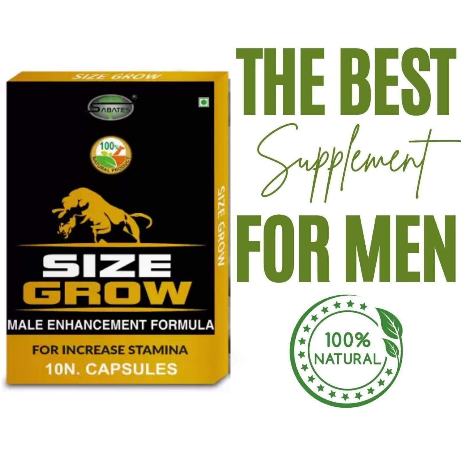 Men Rock Hard Timing Strength 10 Pills For Bed Bull Powers 10 Caps