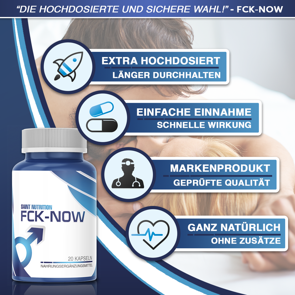 FCK NOW capsules HERBAL - Extra strong potency capsule for men potency enhancer
⭐⭐⭐⭐⭐ in the "Potency Enhancers" section | MADE IN GERMANY |