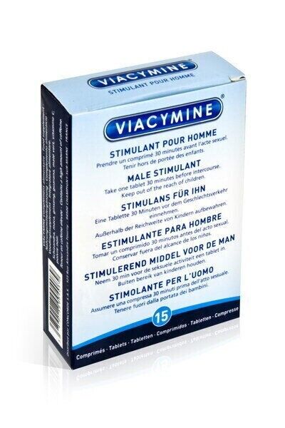 Viacymine natural male aphrodisiac 15 pills SHIPPING FROM SPAIN