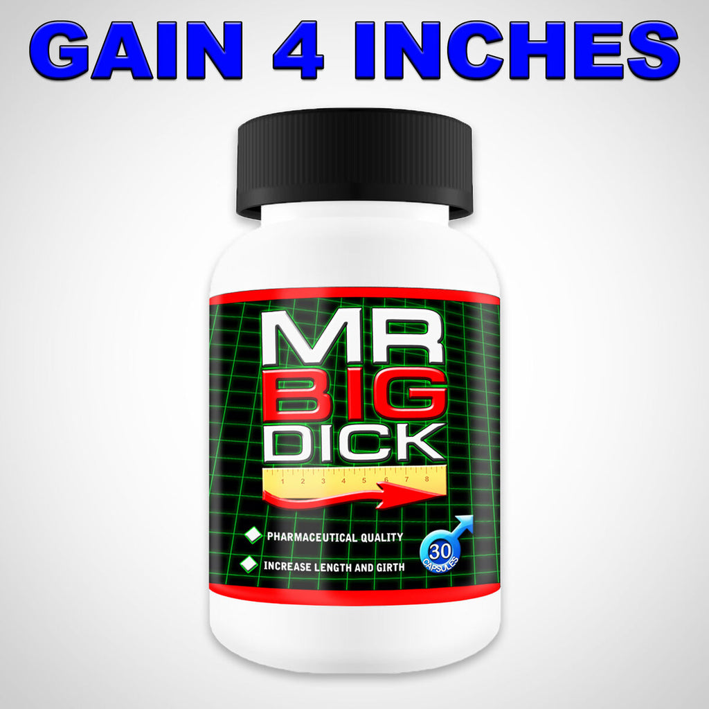 MR BIG D*CK - PENIS ENLARGEMENT PILLS GAIN 4 INCHES NOW!!! MALE ENHANCEMENT SEX