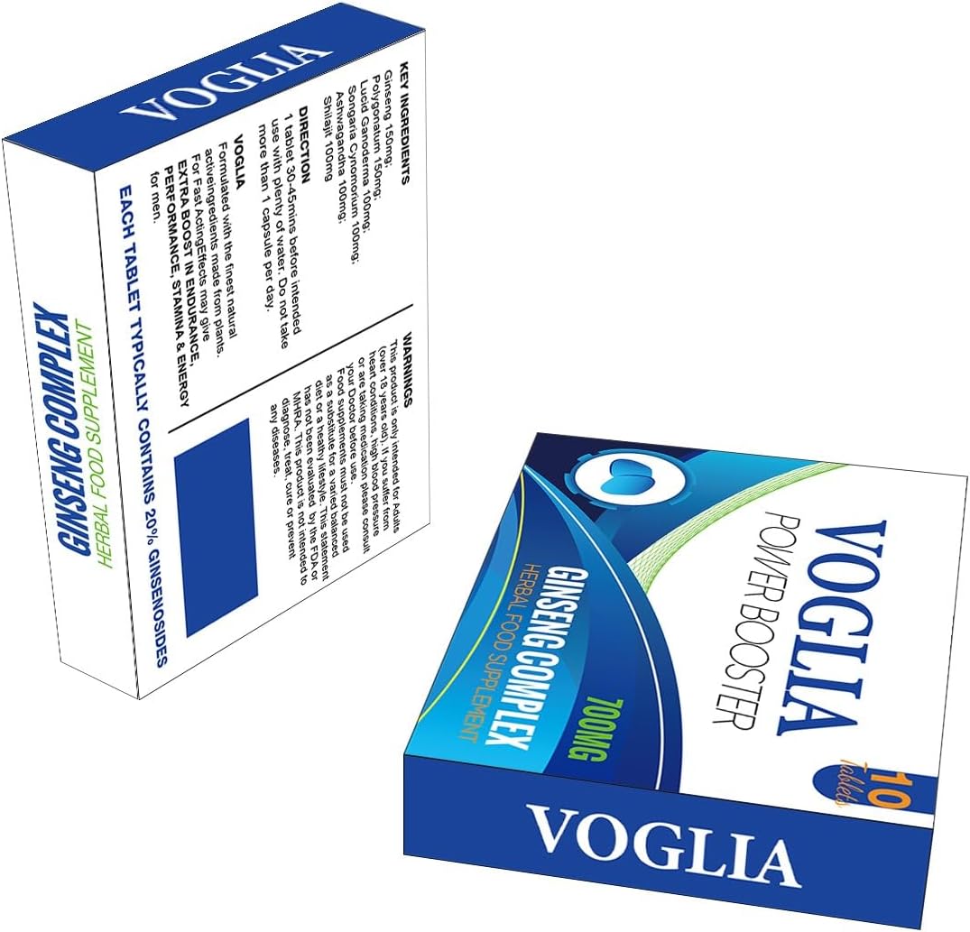 VOGLIA - 700MG | Maximum Duration, Immediate Effect, Without Contraindications, 100% Natural
